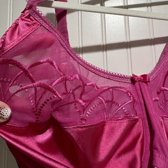 Elomi Cate Pink Wired Full Cup Bra Size 36K - Picture 3 of 5